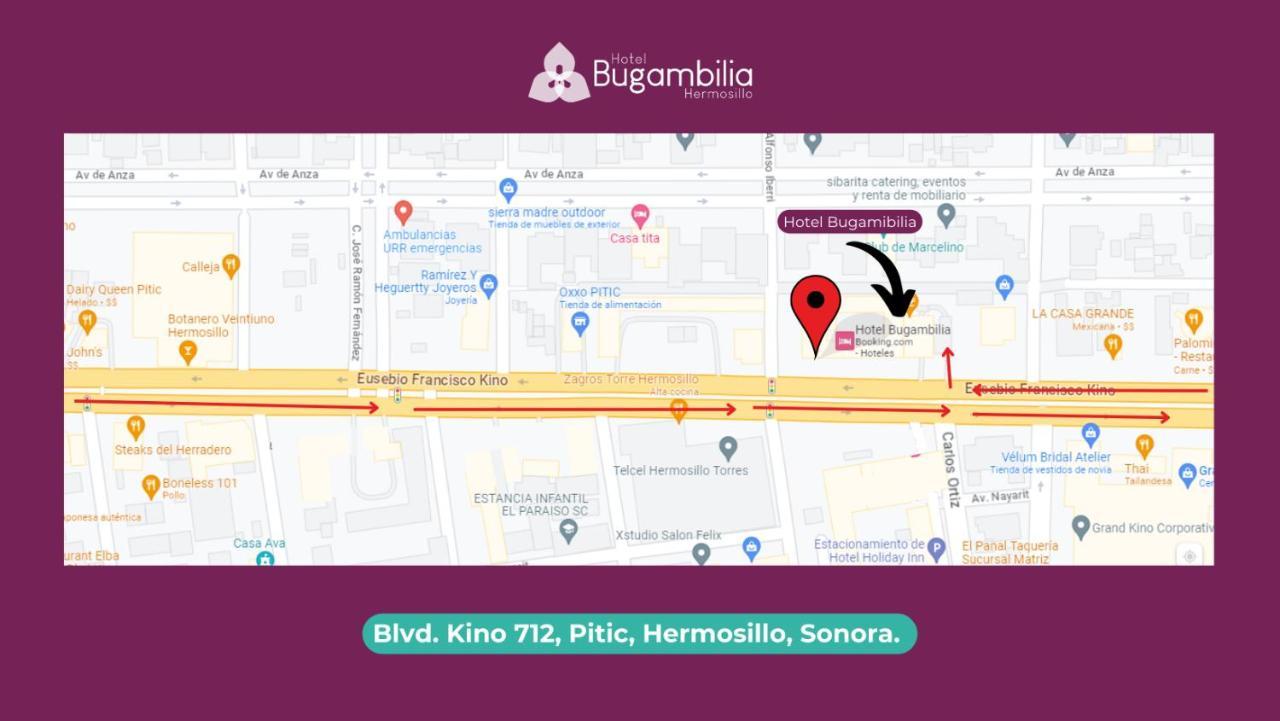 Hotel Bugambilia Hermosillo Exterior foto